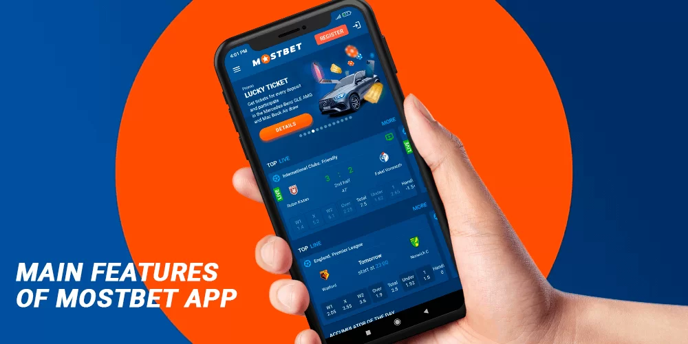 installation Mostbet on Android